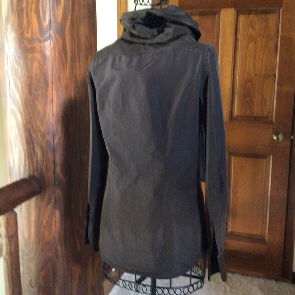 Hache brown nylon Jacket, Size 38 - Picture 3 of 9